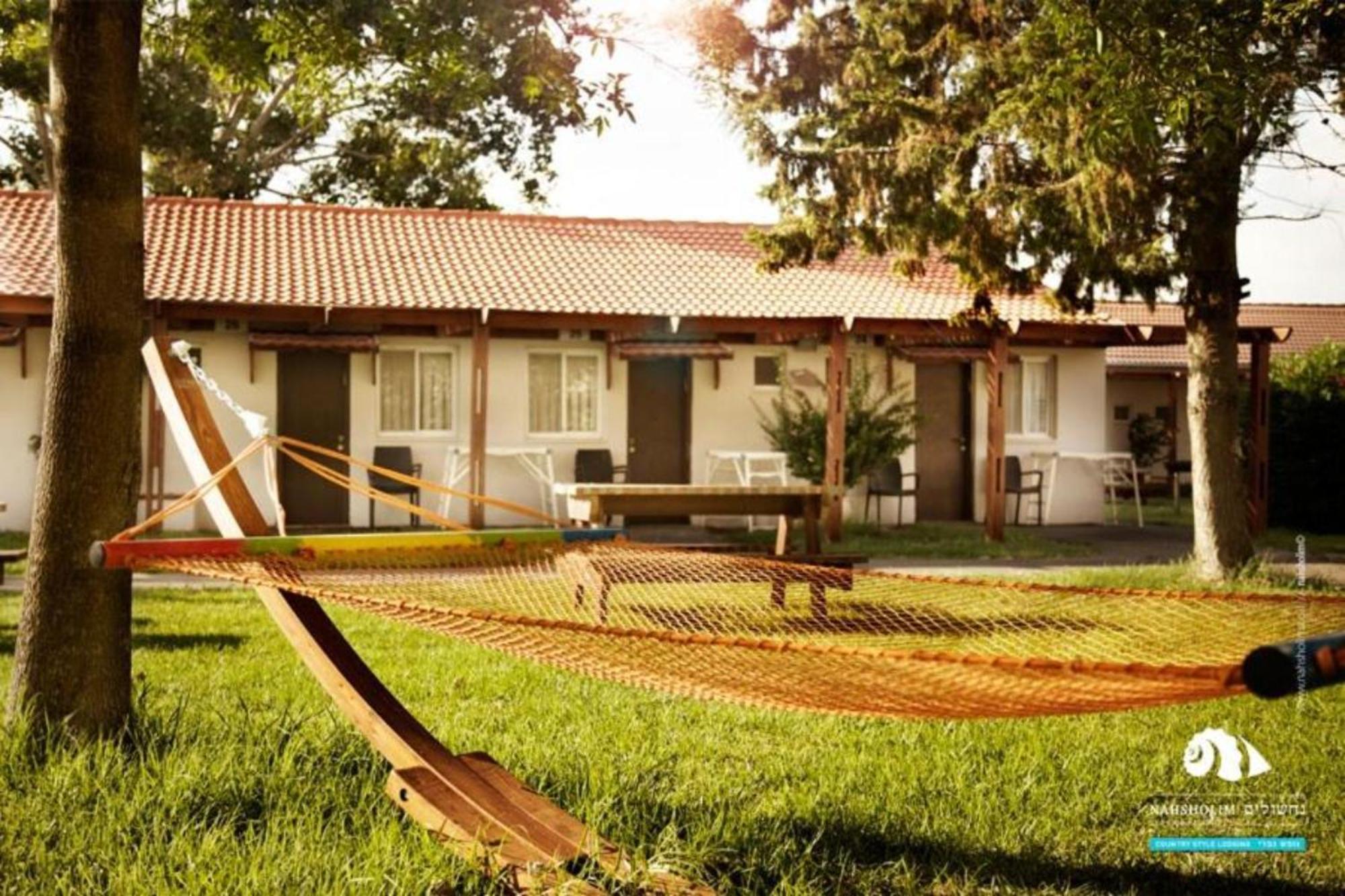 Nachsholim Kibbutz Country Lodging Nahsholim Exterior foto